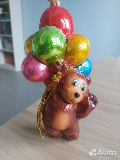 Елочная игрушка мишка Impuls