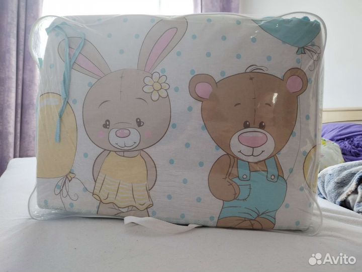 Бортики на детскую кроватку