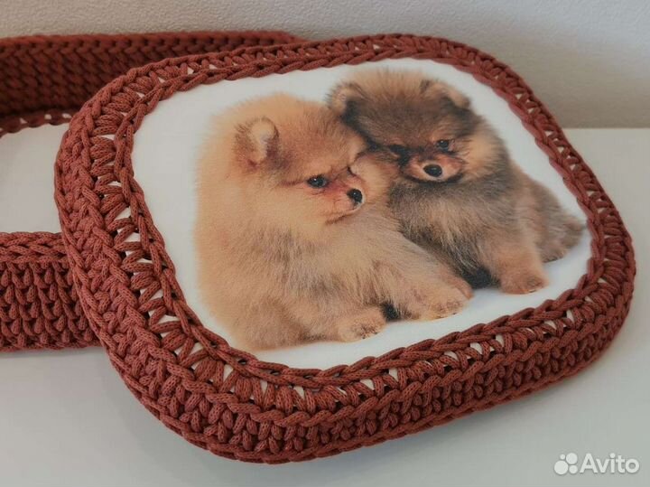 Корзинка с крышкой