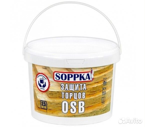 Защита торцов OSB Soppka