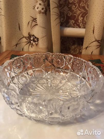 Заварочный чайник,хрустальная ваза Чехословакия