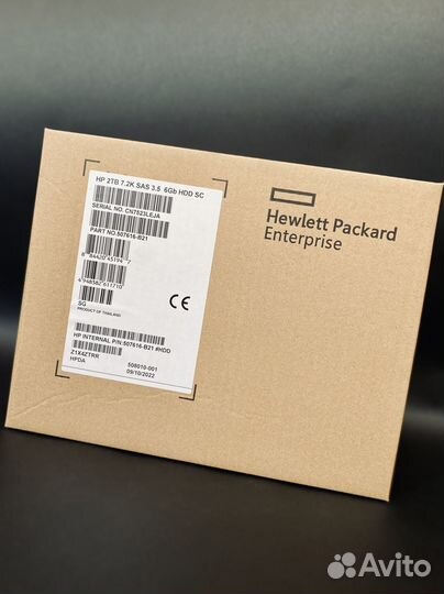 Жесткий диск HP 2Tb 6G SAS 7.2K LFF DP 507616-B21