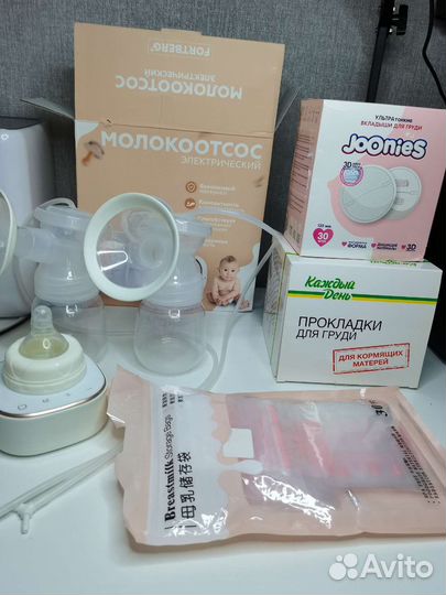 Молокоотсос электрический двойной