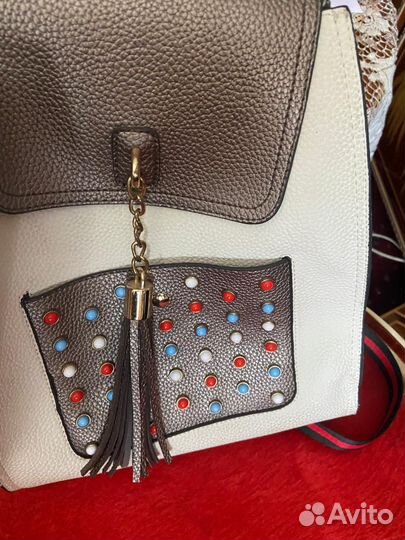 Рюкзачок кожаный