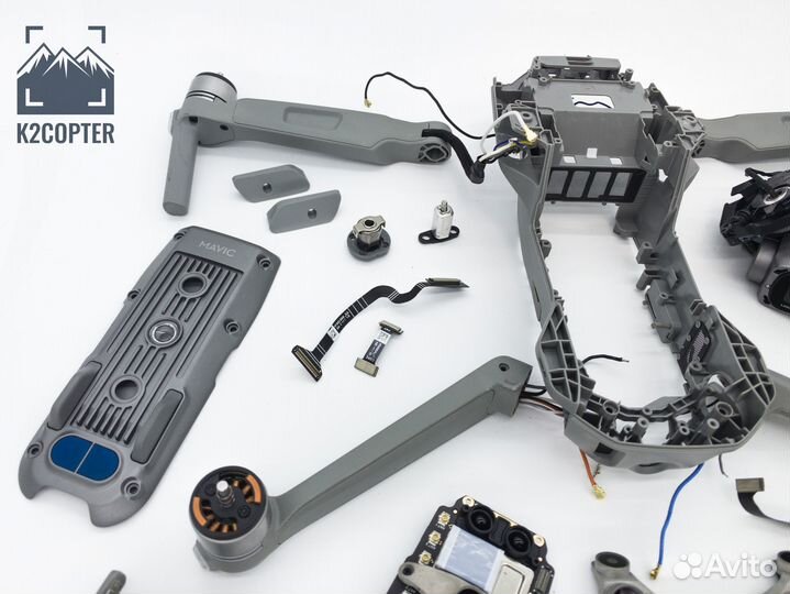 DJI Mavic Air 2/Air 2S корпус,лучи,подвес,шлейф