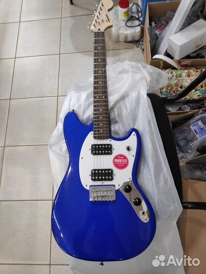 Электрогитара Fender squier bullet mustang HH impb