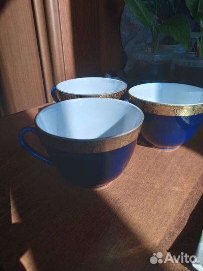 Чашка с блюдцем лфз СССР