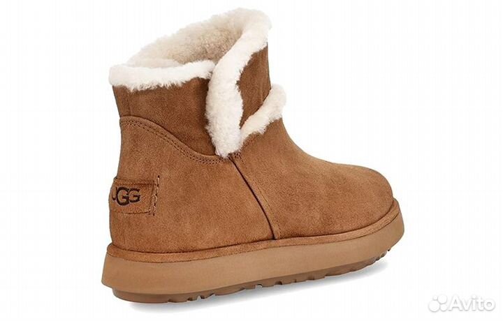 UGG Classic Mini Spill Seam Blvd Snow Boots Brown Women's (40)