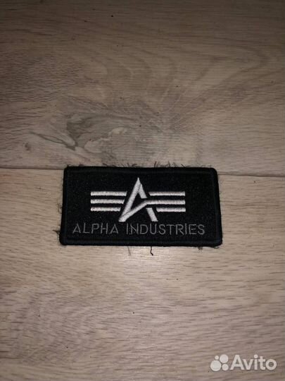Нашивка патч лента Alpha industries