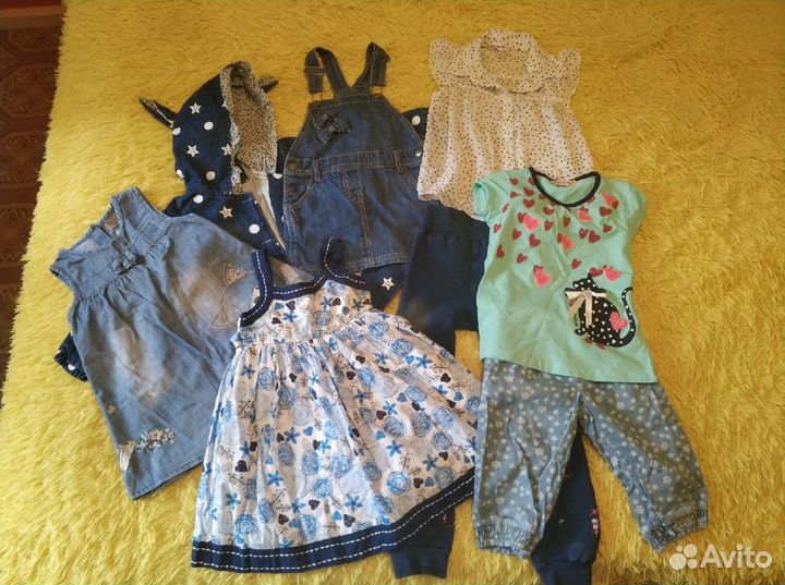 Вещи пакетом на девочку от 98++++