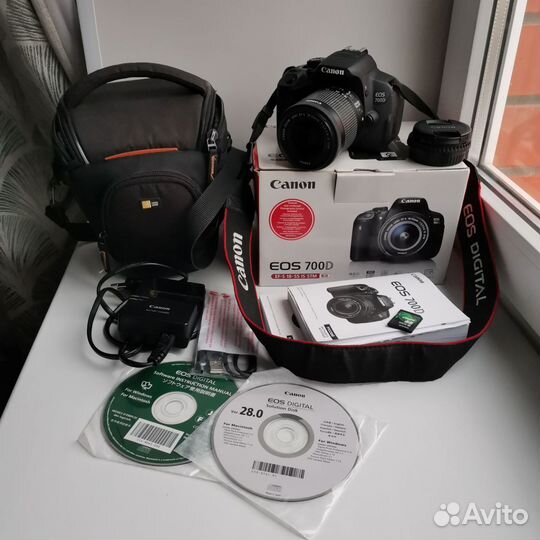 Canon EOS 700d + Canon EF-S 18-55