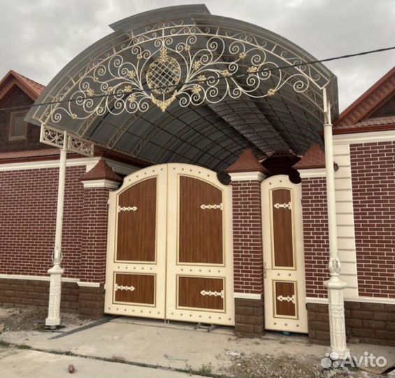 Навесы козырьки перила