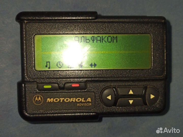 Пейджеры motorola- advisor и motorola-Seriptor