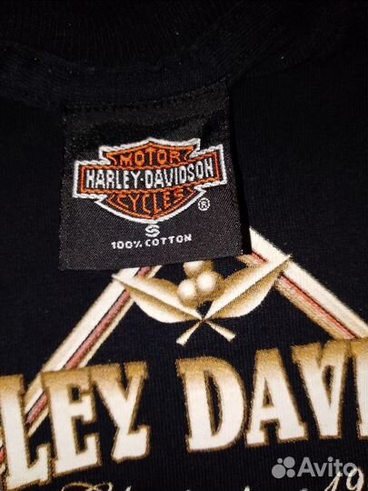 Винтажная футболка harley-davidson 99г Made in UK