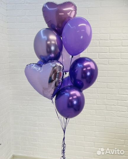 Воздушные гелиевые шары. Круглосуточная доставка