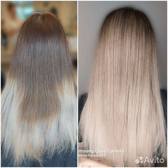 Сложные окрашивания и стрижки