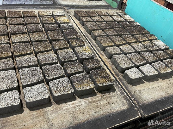 Тротуарная плитка вибропрессованная