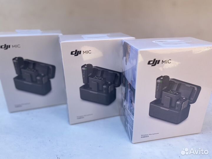 Dji mic (2TX +1RX) новые
