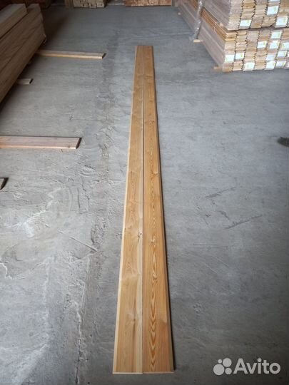 Планкен скошенный лиственница (AB) 20*120*4000