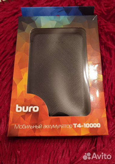 Пауэрбанк buro T4-10000
