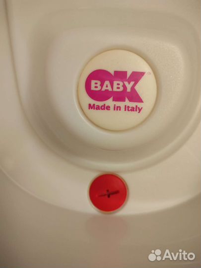 Детская ванночка ok baby с горкой