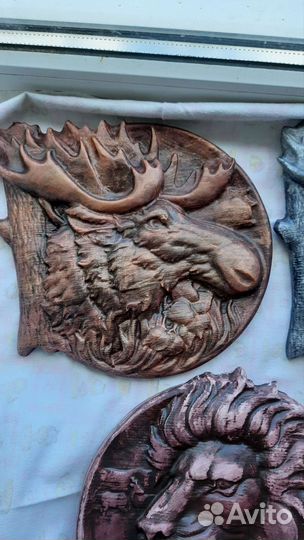 Гипсовый барельеф