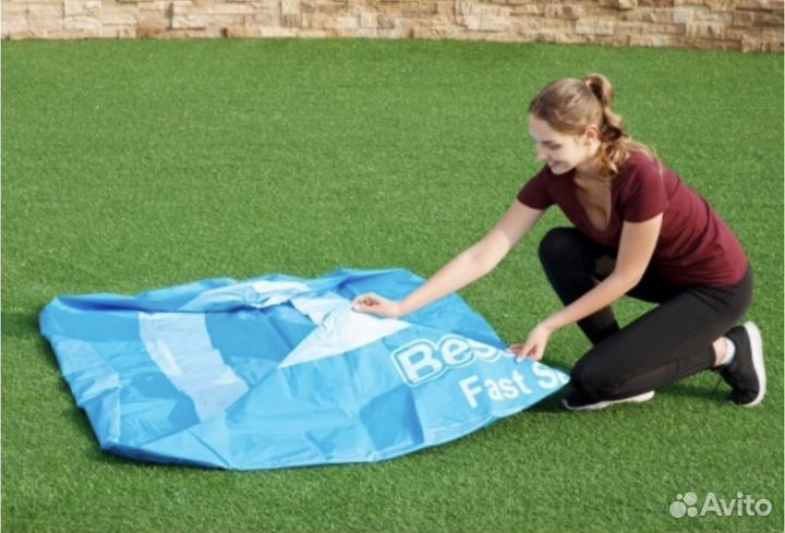 Бассейн для детей и взрослых bestway новый 183/51