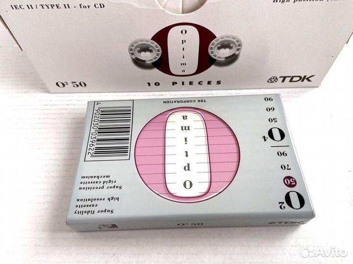 Аудиокассеты кассеты TDK O 2 Optima 50 - Chrome