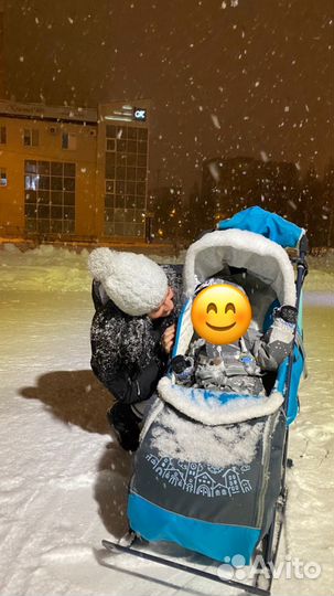 Санки коляска