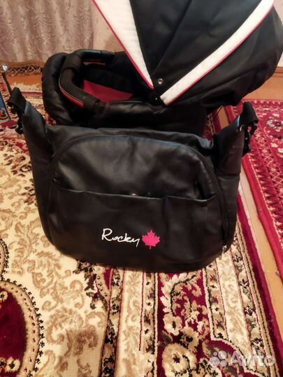 Коляска 2 в 1 эко кожа