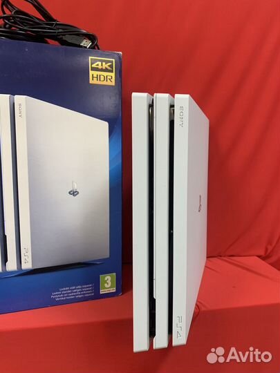 Sony playstation 4 pro белая