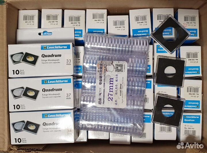 Нумизматика Альбомы, Блистеры, Холдеры, Капсулы