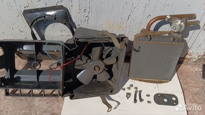 Печка в сборе ока