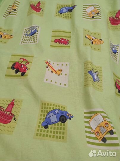 Детские шторы с машинками