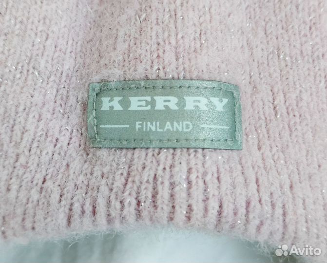 Зимняя шапка шлем для девочки Kerry 52
