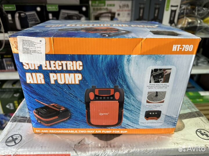 Насос электрический для сап борда лодки HT-790
