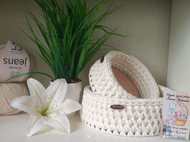 Корзинки и шкатулки