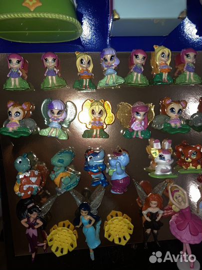 Игрушки из киндера винкс, феи дисней, 90-е