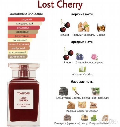 Tom Ford Lost Cherry 100 ml Том Форд Лост Черри