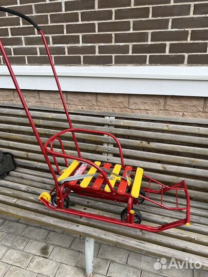 Санки на колесах