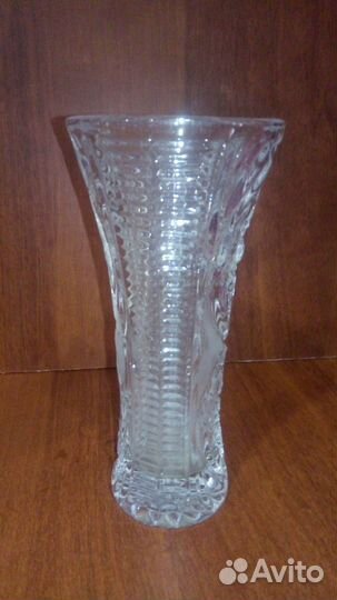 Хрустальная ваза, 2 шт