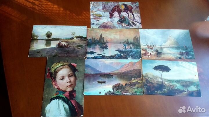 Открытки рубеж 18-20 веков