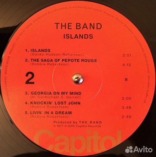 The Band / Islands (LP)