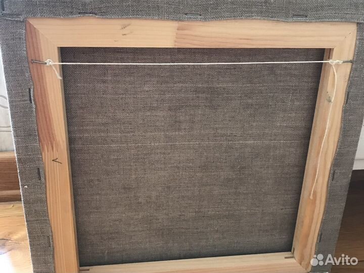 Картина маслом подсолнух 30х30