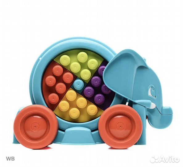 Конструктор mega blocks неуклюжий слон