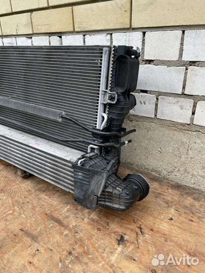 Кассета радиаторов mercedes W211 E 320 CDI OM642