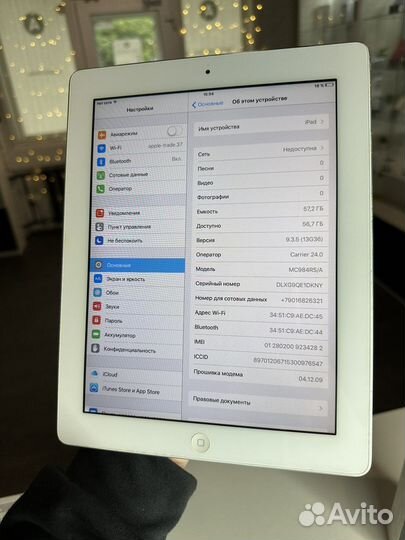 Apple iPad 2 64gb/wifi+sim