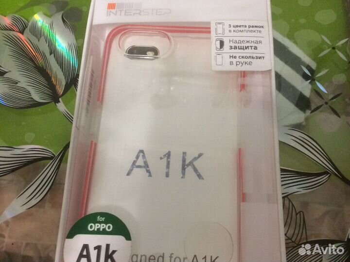 Чехол для смартфона oppo A1K красный