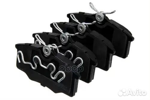 000 583B-SX колодки дисковые передние с антискр