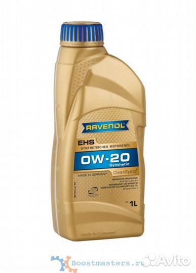 Масло моторное 1л EHS 0W-20 (синтетика) ravenol 11